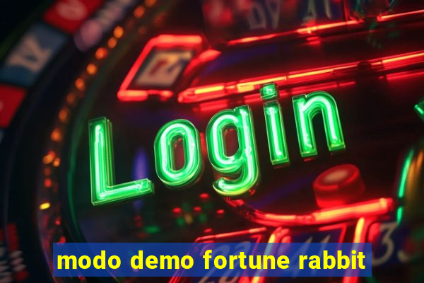 modo demo fortune rabbit